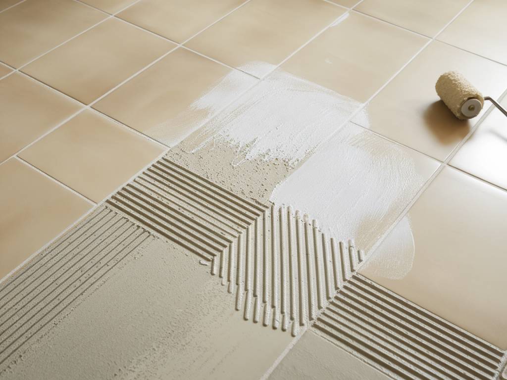 Béton ciré sur carrelage : application facile avec un kit complet