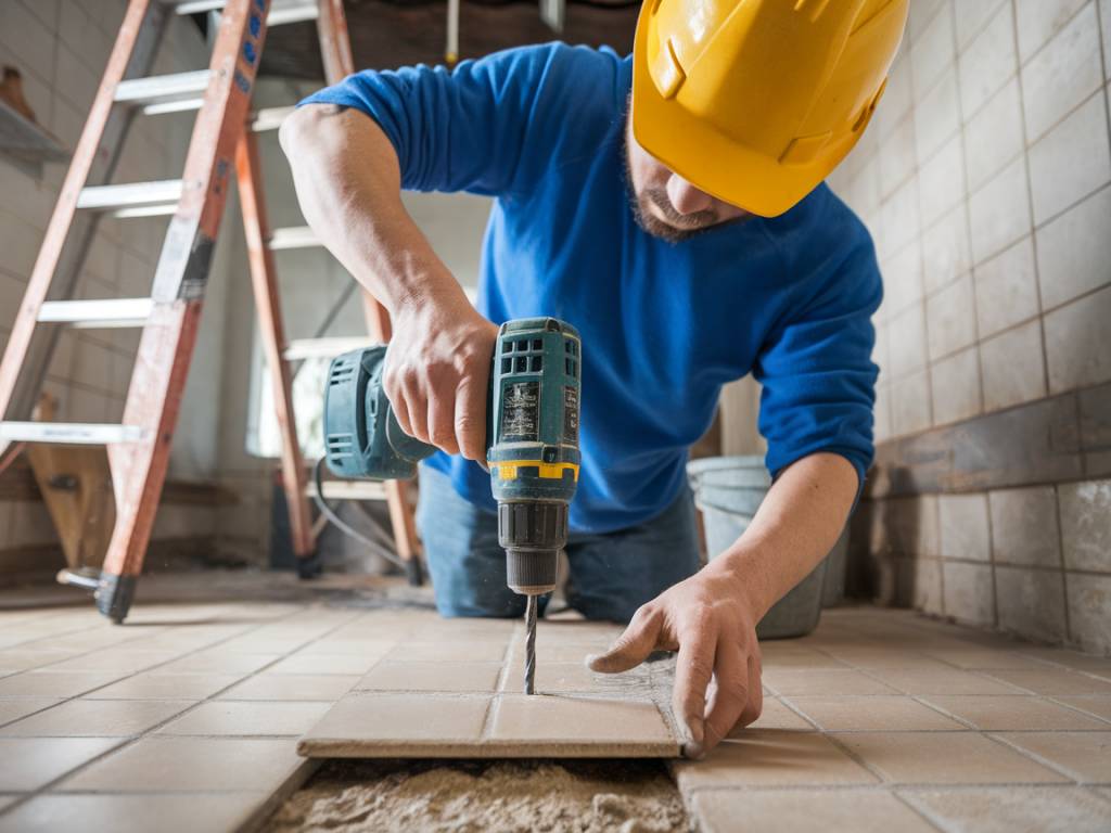 Comment percer du carrelage sans l’abîmer : guide et astuces clés