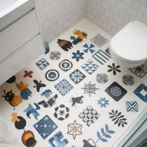 Stickers et adhésifs pour carrelage : idées déco faciles et économiques