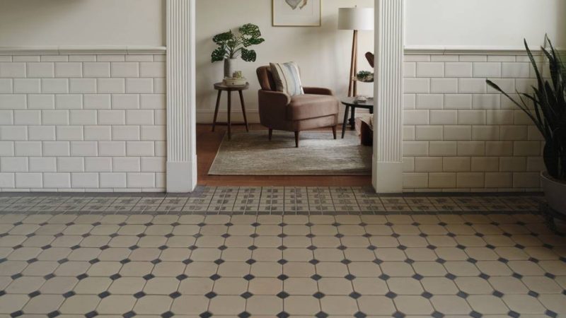 Carrelage métro : style intemporel avec des carreaux effet métro élégant