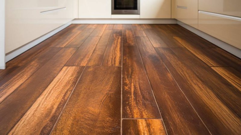 Carrelage imitation parquet : l’effet bois chaleureux et facile d’entretien