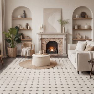 Les meilleures astuces déco pour intégrer le carrelage dans un salon moderne