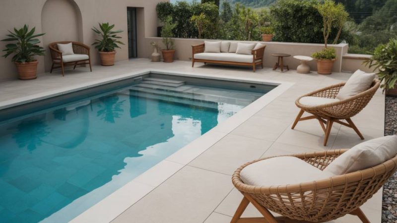 Quel carrelage choisir autour d’une piscine pour allier sécurité et esthétique ?