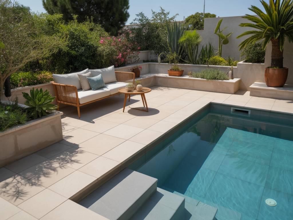 Carrelage pour terrasse de piscine : tendances 2026 et conseils pour un aménagement durable